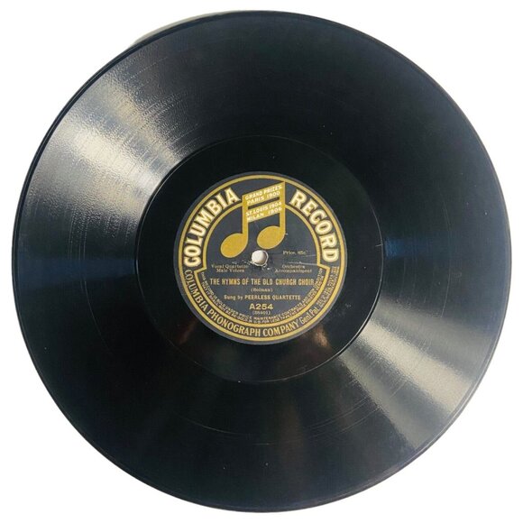 Peerless Quartette The Hymns of.../Mrs A Stewart Holt Sweet Hour.. A254 Columbia - Picture 1 of 4